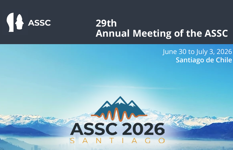 29th Annual Meeting of the ASSC — Santiago de Chile, junio–julio 2026